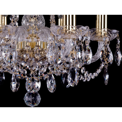 Подвесная люстра Bohemia Ivele Crystal 1402 1402/6/141/G