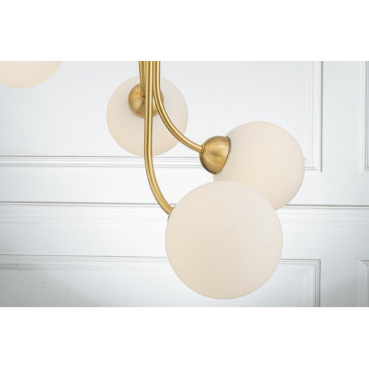 Люстра на штанге Belfast Bryson L-8130-5A BR GL