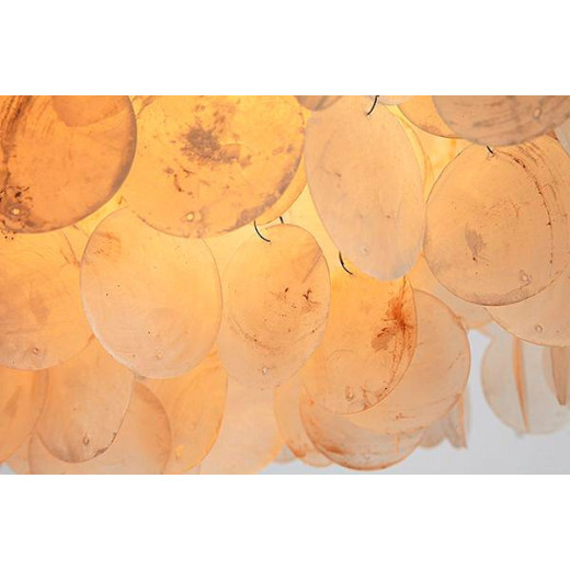 Подвесная люстра Eurosvet Sandra 3535/6 хром/перламутр