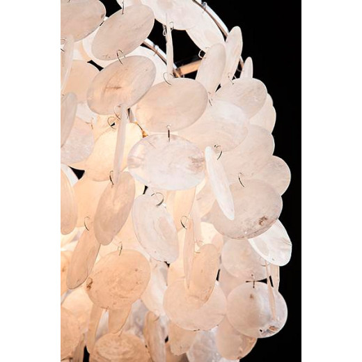 Подвесная люстра Eurosvet Sandra 60005/3 хром/перламутр