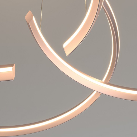 Подвесной светильник Eurosvet Gap 90180/3 сатин-никель