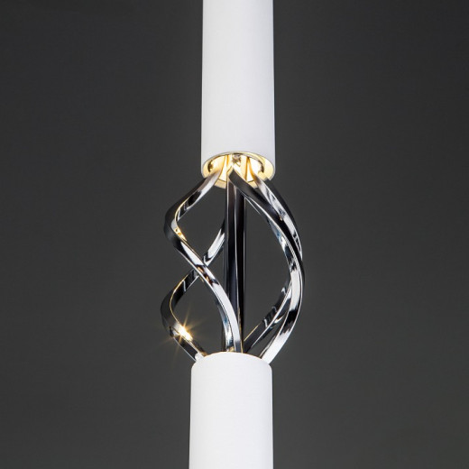 Подвесной светильник Eurosvet Lance 50191/1 LED белый/хром