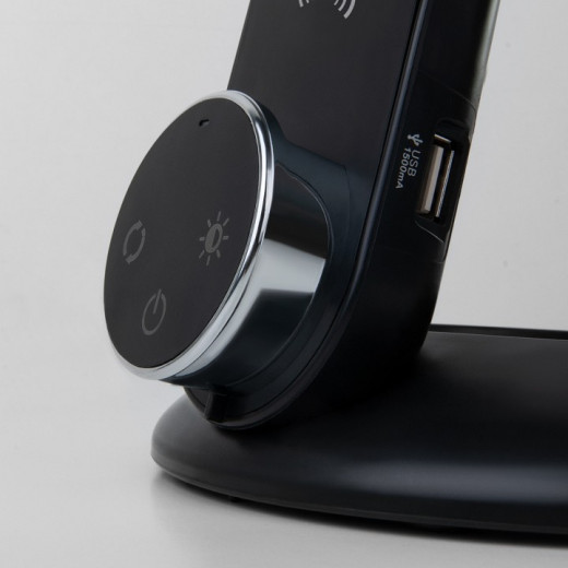 Настольная лампа офисная Eurosvet Action 80428/1 черный