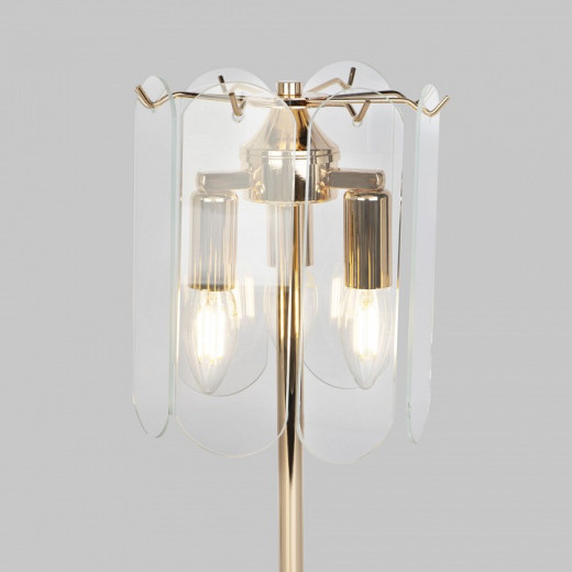 Настольная лампа декоративная Eurosvet Claire 01170/3 золото