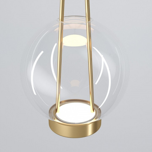 Подвесной светильник Eurosvet Frasco 50267/1 LED латунь