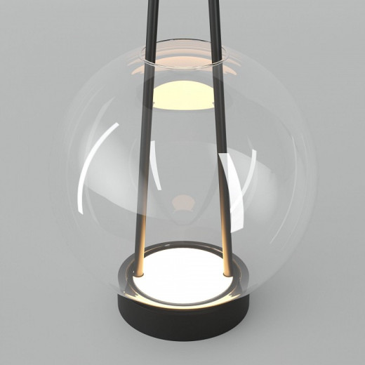 Настольная лампа декоративная Eurosvet Frasco 80507/1 черный