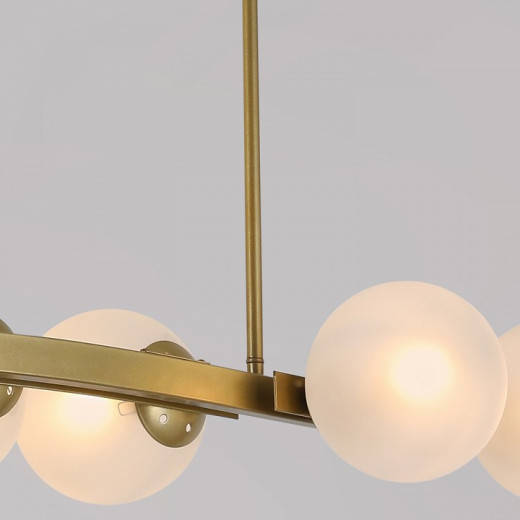 Люстра на штанге ILLUMICO IL0073 IL0073-6P-79 GD