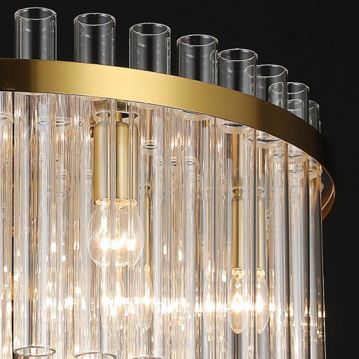 Люстра на штанге ILLUMICO  IL0124-9C-79 COP