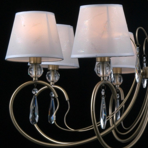 Подвесная люстра ILLUMICO CASTOR IL0193-8PSQ-24 AB CASTOR