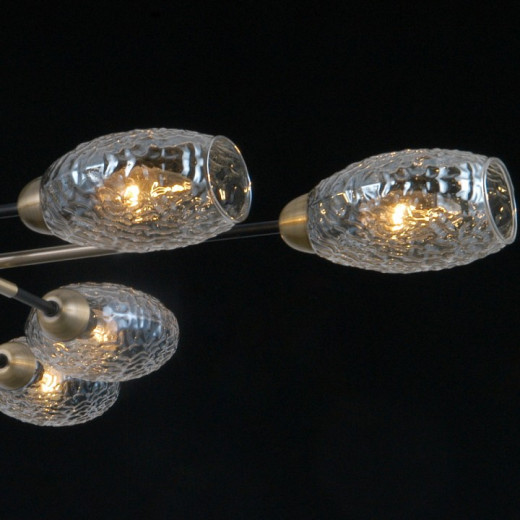 Потолочная люстра ILLUMICO  IL0255-8CSQ-79 BK AB