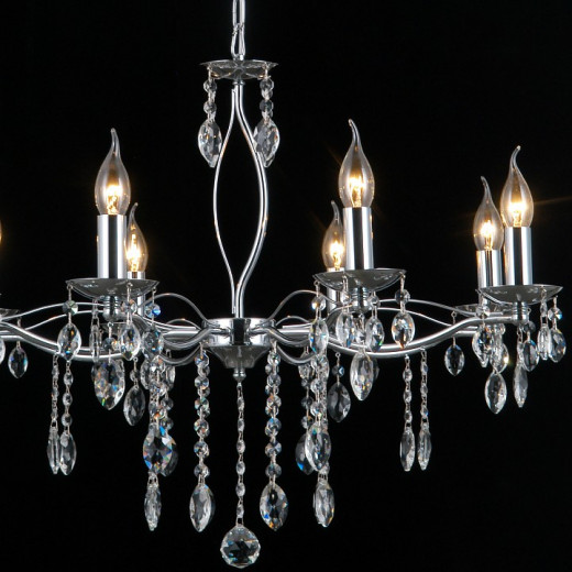 Подвесная люстра ILLUMICO CASTOR IL0266-8PSQ-24 CR CASTOR