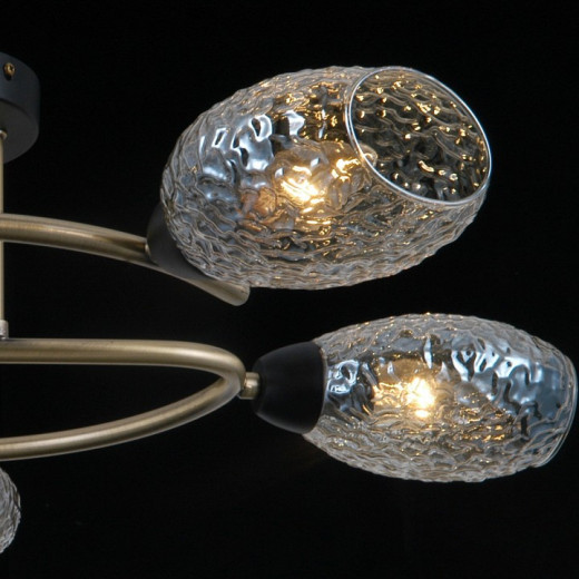 Потолочная люстра ILLUMICO  IL0300-5CSQ-79 BK AB