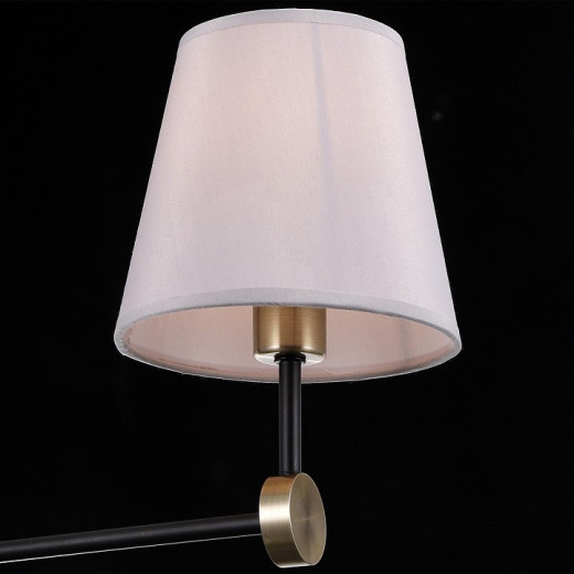 Люстра на штанге ILLUMICO CASTOR IL0394-3CSQ-24 BK AB CASTOR