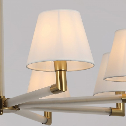 Люстра на штанге ILLUMICO BRASS IL0501-8P-79 BRASS