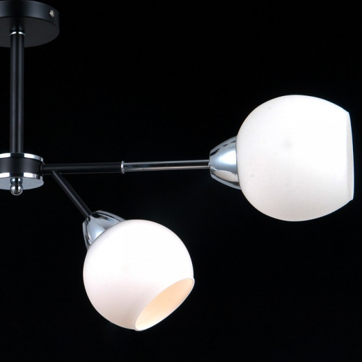 Люстра на штанге ILLUMICO LIBRA IL0715-4CSQ-24 BK CR LIBRA