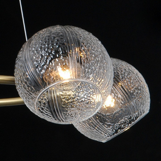 Потолочная люстра ILLUMICO ARIES IL0728-5PSQ-24 AB ARIES