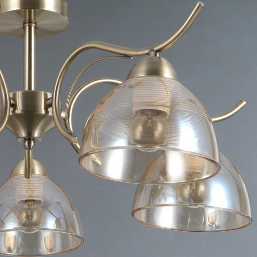 Люстра на штанге ILLUMICO AREZZO IL0733-5CSQ-25 AB AREZZO