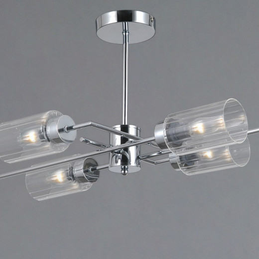 Люстра на штанге ILLUMICO NAPLES IL0734-6ASQ-25 CR NAPLES