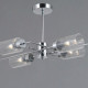 Люстра на штанге ILLUMICO NAPLES IL0734-6ASQ-25 CR NAPLES
