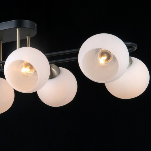 Потолочная люстра ILLUMICO TRENTO IL0790-8CSQ-25 BK AB TRENTO