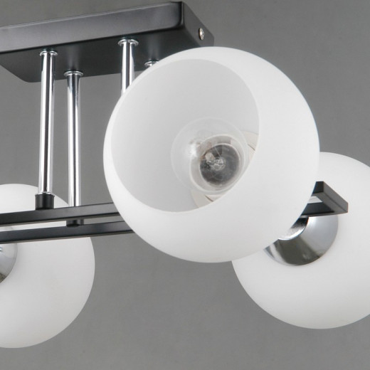 Потолочная люстра ILLUMICO TRENTO IL0791-4CSQ-25 BK CR TRENTO