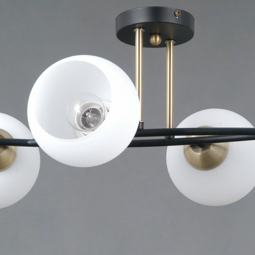 Потолочная люстра ILLUMICO TRENTO IL0798-4CSQ-25 BK AB TRENTO