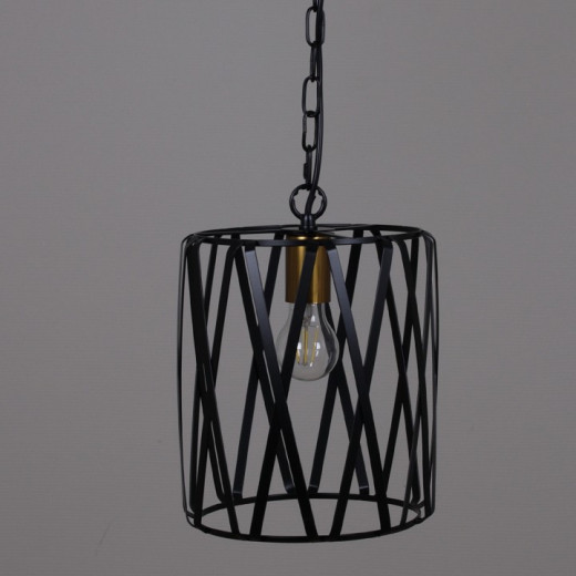 Подвесной светильник ILLUMICO  IL1023-1PB-05 BK GD