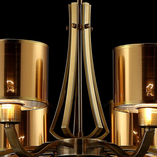 Подвесная люстра ILLUMICO  IL1802-8P-17 AB