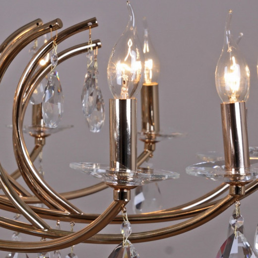 Подвесная люстра ILLUMICO  IL2326-16POR-39 GD