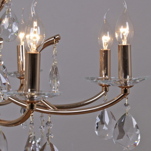 Подвесная люстра ILLUMICO  IL2326-8POR-39 GD