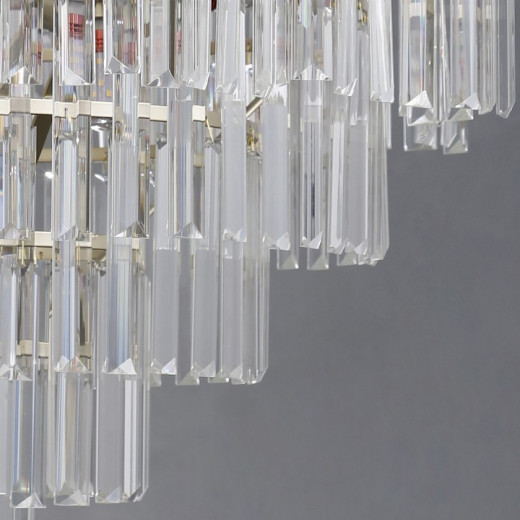 Подвесная люстра ILLUMICO LYRA IL3575-8+4PSQ-24 GD LYRA