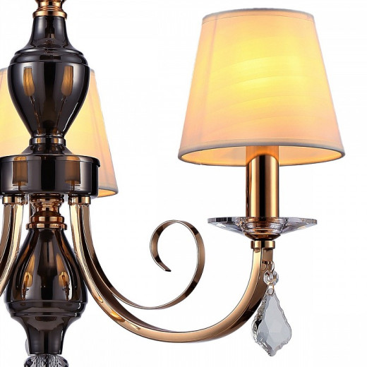 Подвесная люстра ILLUMICO  IL5272-3P-27 BK GD