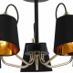 Люстра на штанге ILLUMICO  IL6120-5COU-79 BK GD