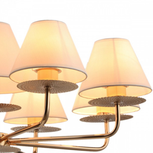 Подвесная люстра ILLUMICO  IL6197-9P-17 GD