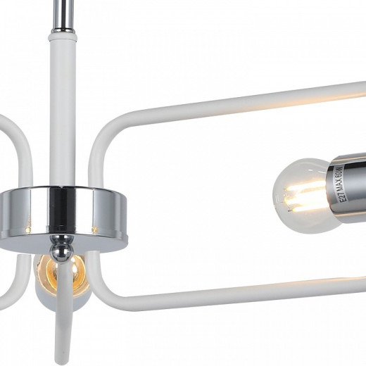 Люстра на штанге ILLUMICO  IL8253-3COU-79 WH CR