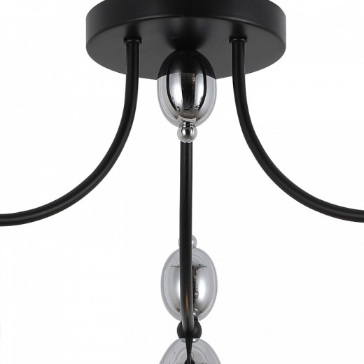 Потолочная люстра ILLUMICO  IL8258-3COU-79 BK CR