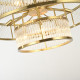 Люстра на штанге Imperiumloft RH Marais Round Chandelier D80 40,2668