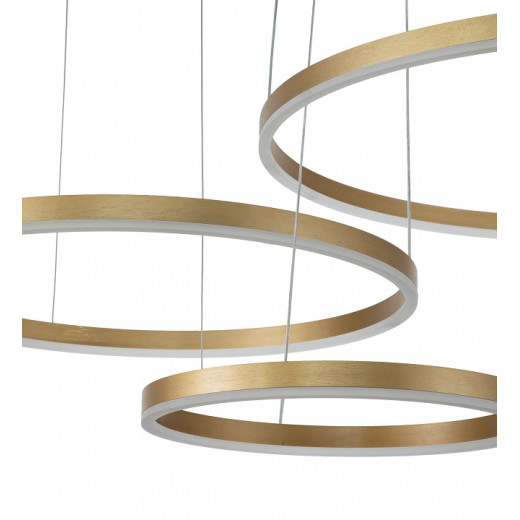 Подвесной светильник Indigo Galass 14001/3P Gold