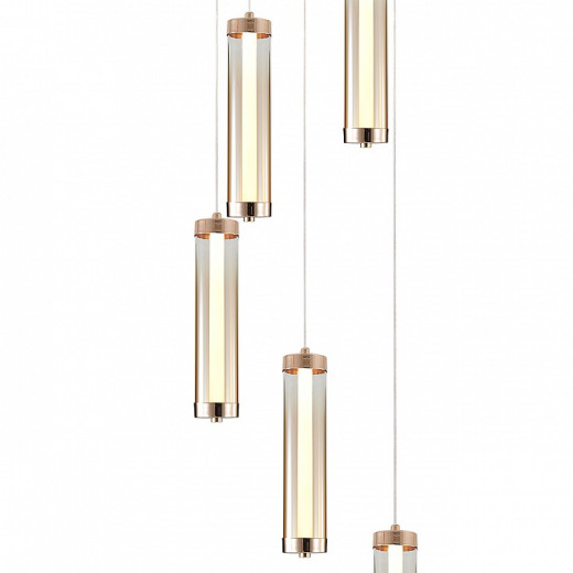 Подвесной светильник Indigo Rilucente 11061/5P Gold