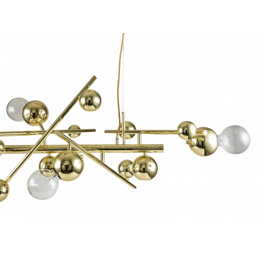Подвесная люстра Indigo Saldo 11033/6PL Gold