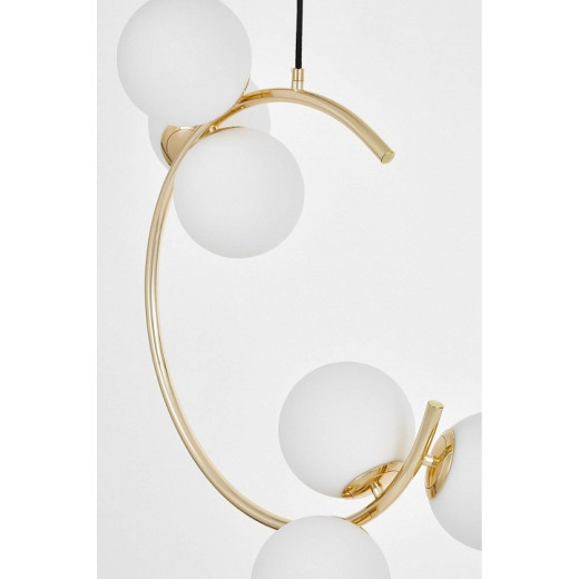 Подвесная люстра LUMINA DECO BONIO LDP 7031-6 F.GD