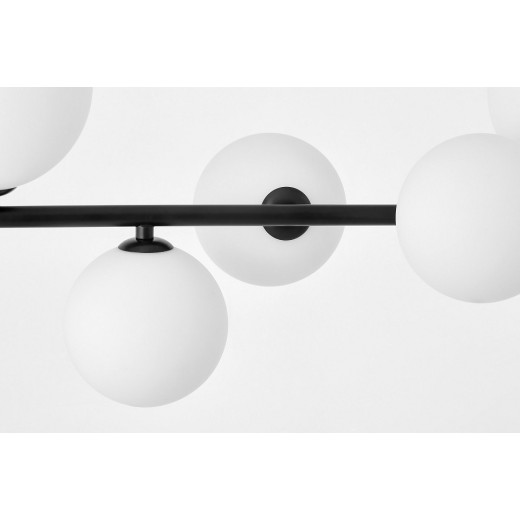 Светильник на штанге LUMINA DECO AMADEO LDP 7036-7 BK+WT