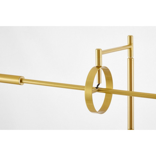 Настольная лампа декоративная LUMINA DECO 1124 LDT 1124 MD+BK