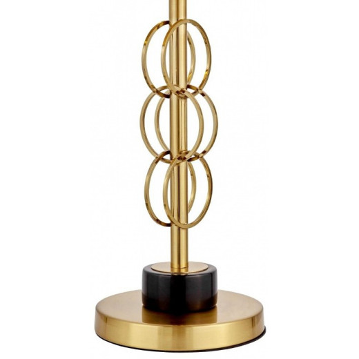 Настольная лампа декоративная LUMINA DECO Azzaria LDT 5523 MD+WT