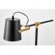 Настольная лампа офисная LUMINA DECO FELA LDT 7733-1 BK+MD
