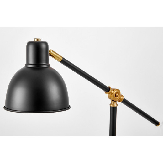 Настольная лампа офисная LUMINA DECO ZULA LDT 7736-1 BK+MD