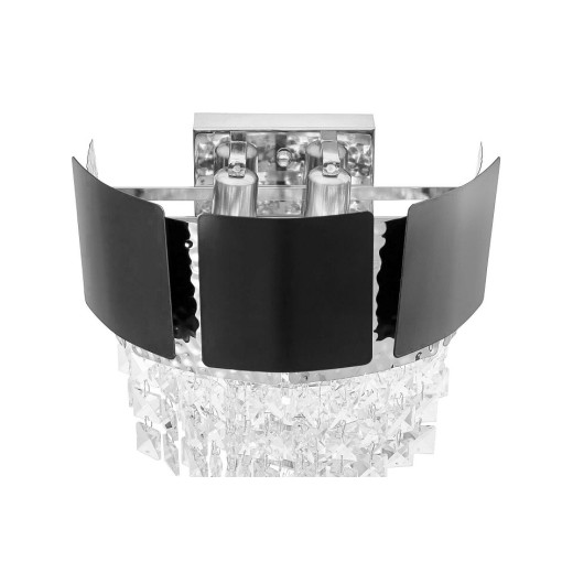 Накладной светильник LUMINA DECO MOLINA LDW 7045-2 BK+CHR