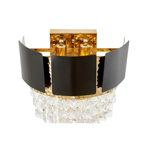 Накладной светильник LUMINA DECO MOLINA LDW 7045-2 BK+GD