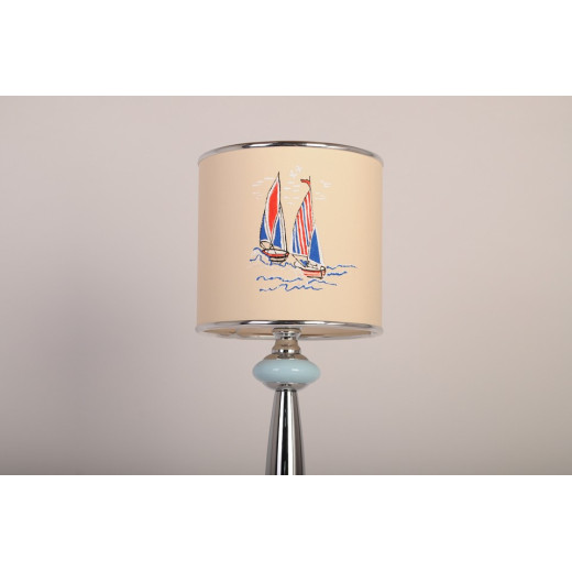 Настольная лампа декоративная Manne TL.7737-1BL TL.7737-1BL (корабли) настольная лампа 1л