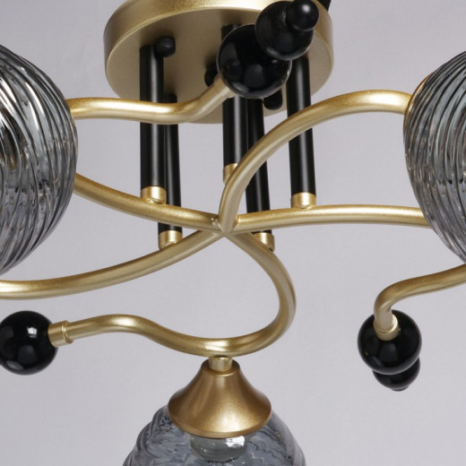 Люстра на штанге De City Клэр 4 463012505